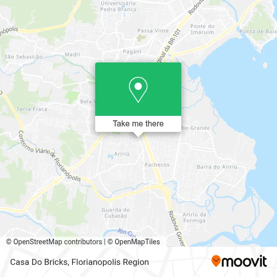 Casa Do Bricks map