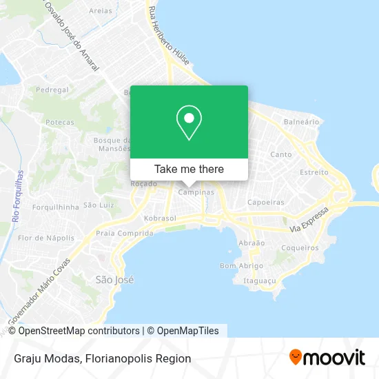 Graju Modas map