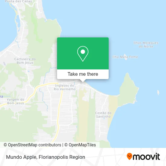 Mundo Apple map