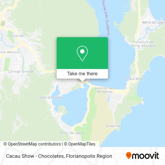 Cacau Show - Chocolates map