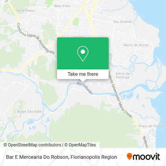 Bar E Mercearia Do Robson map