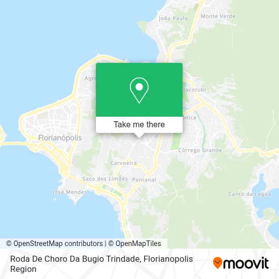 Roda De Choro Da Bugio Trindade map