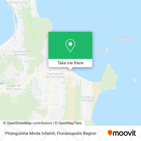 Pitanguinha Moda Infantil map