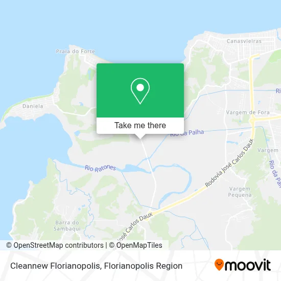 Cleannew Florianopolis map
