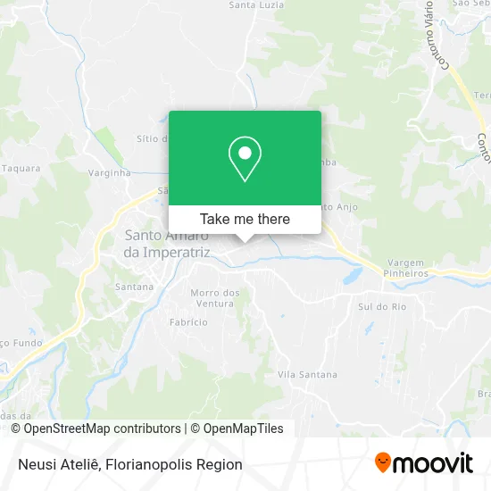 Neusi Ateliê map
