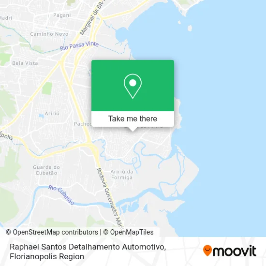 Raphael Santos Detalhamento Automotivo map