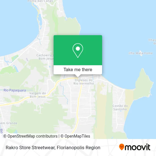Rakro Store Streetwear map