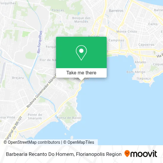 Barbearia Recanto Do Homem map