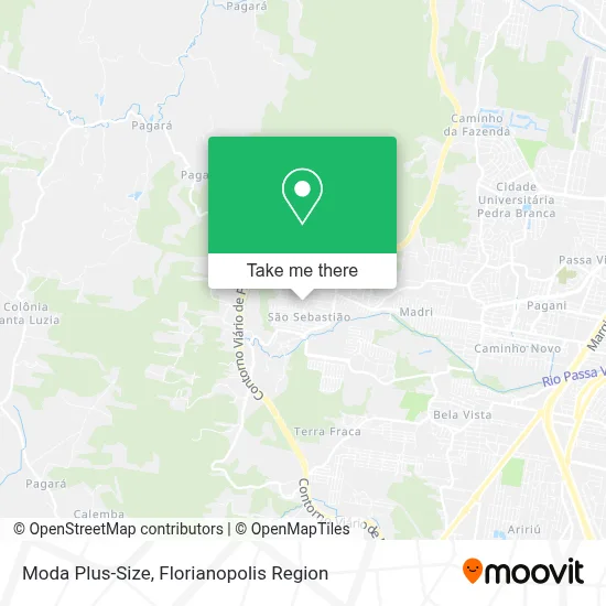 Moda Plus-Size map