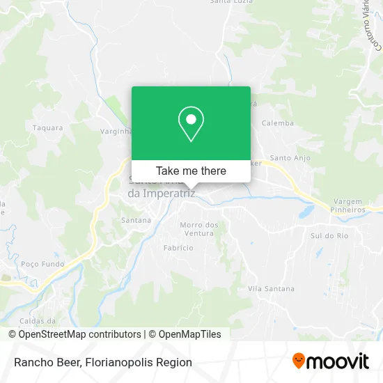 Rancho Beer map