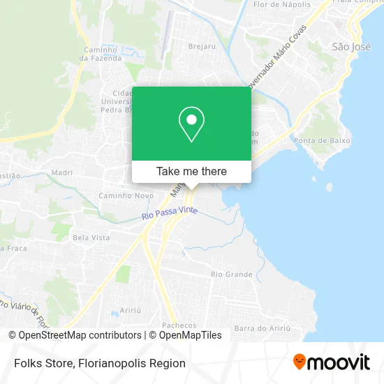 Folks Store map