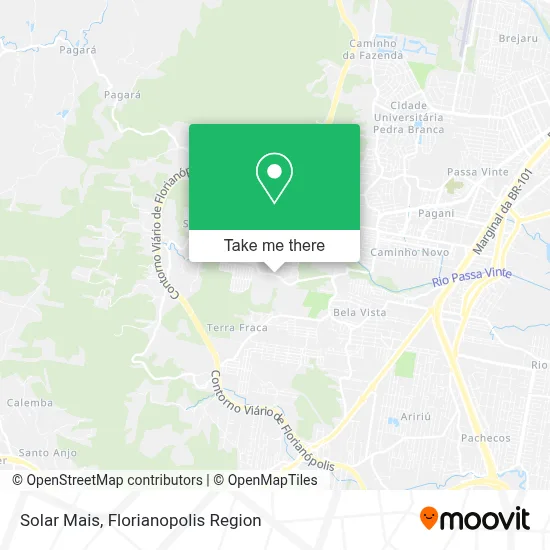 Solar Mais map