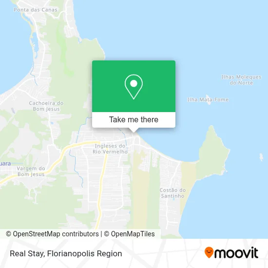 Real Stay map