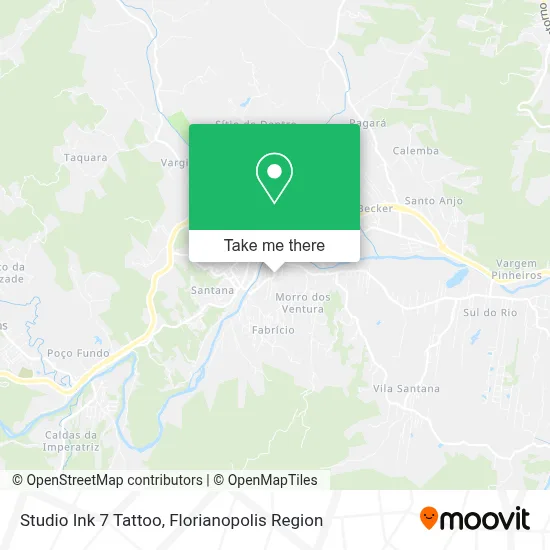 Studio Ink 7 Tattoo map