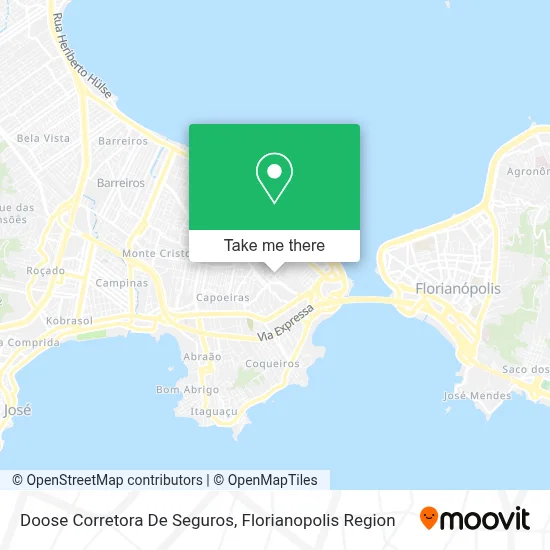 Doose Corretora De Seguros map