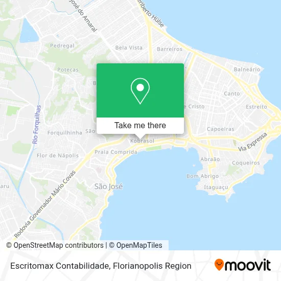 Escritomax Contabilidade map