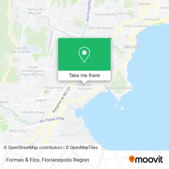 Formas & Fios map