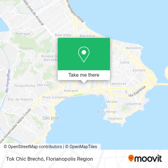 Tok Chic Brechó map