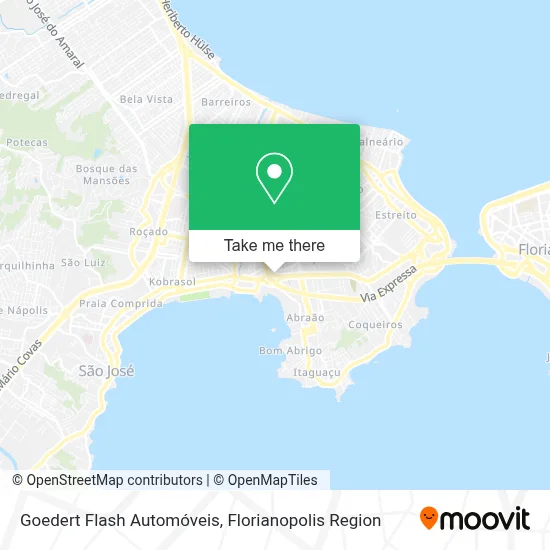 Goedert Flash Automóveis map