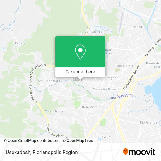 Usekadosh map
