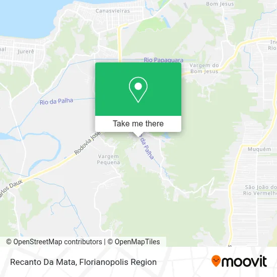 Recanto Da Mata map
