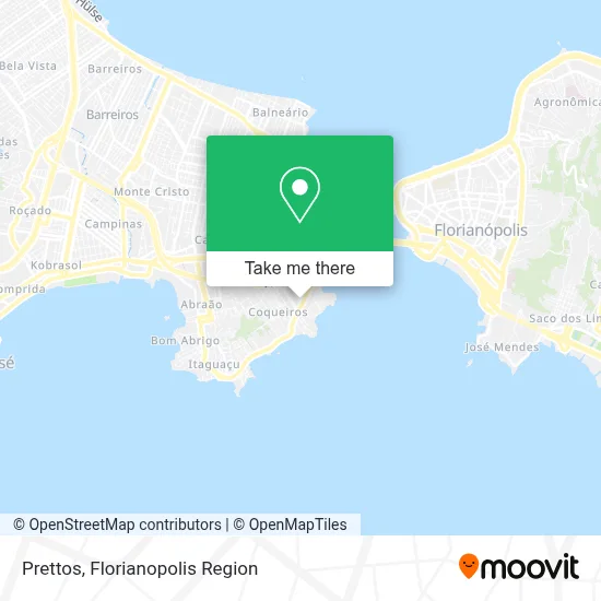 Prettos map