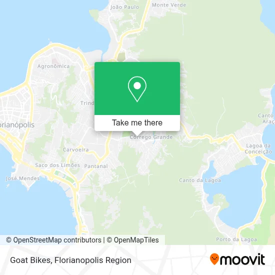 Goat Bikes map