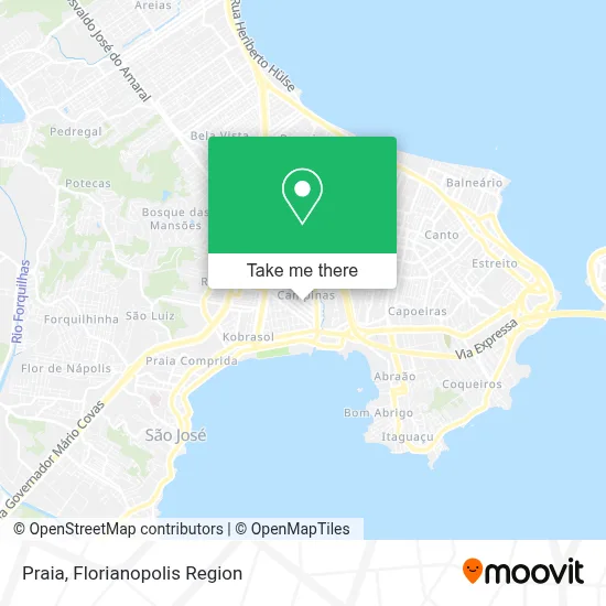 Praia map