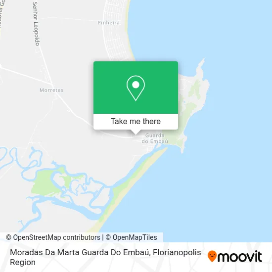Moradas Da Marta Guarda Do Embaú map