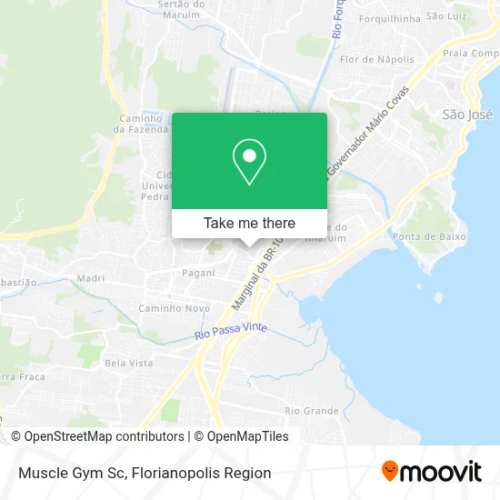 Muscle Gym Sc map