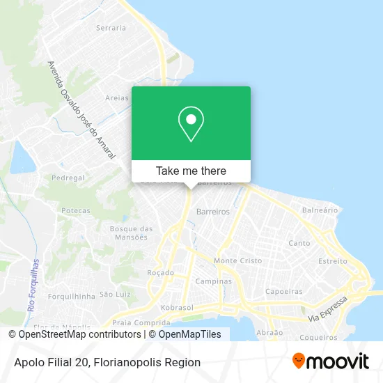 Apolo Filial 20 map