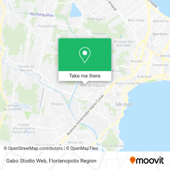 Gabo Studio Web map