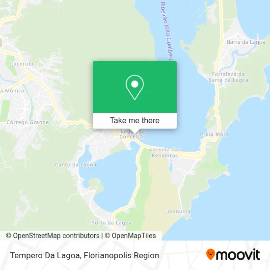 Tempero Da Lagoa map