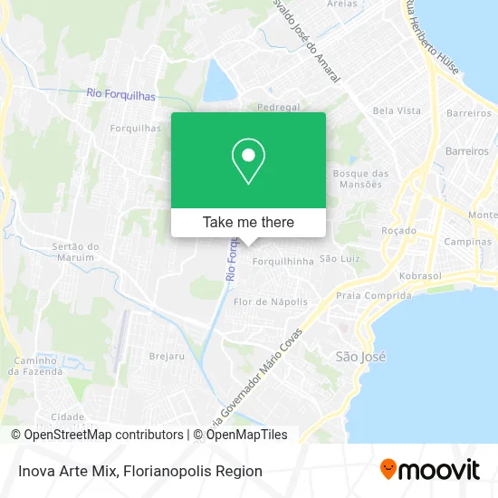 Inova Arte Mix map
