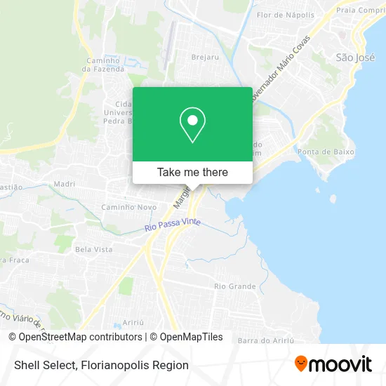 Shell Select map