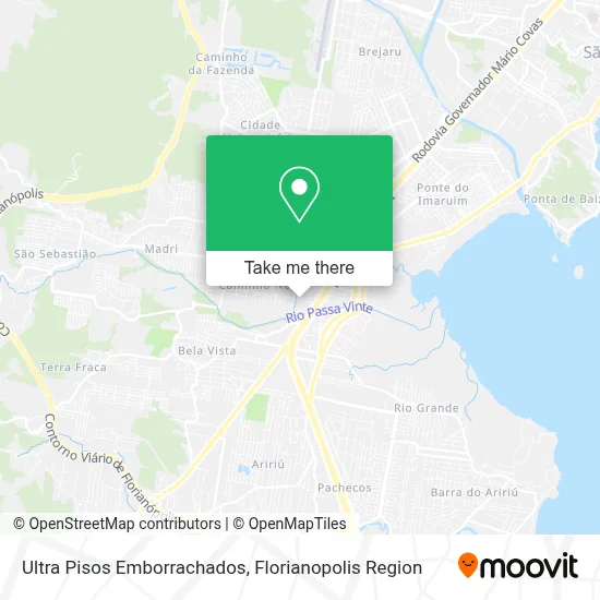 Ultra Pisos Emborrachados map