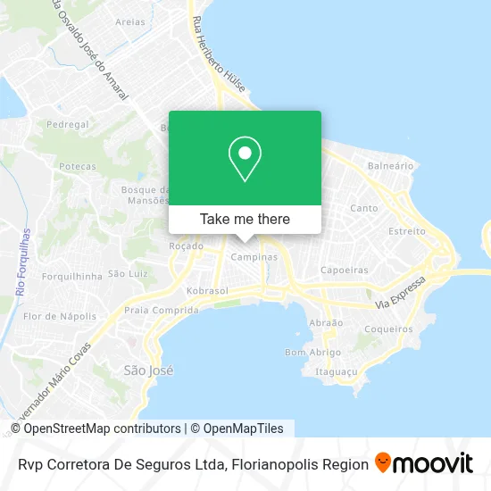Rvp Corretora De Seguros Ltda map