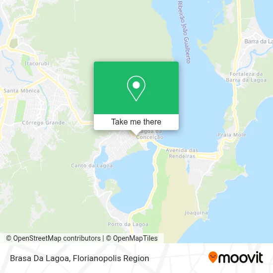 Brasa Da Lagoa map