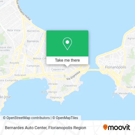 Bernardes Auto Center map
