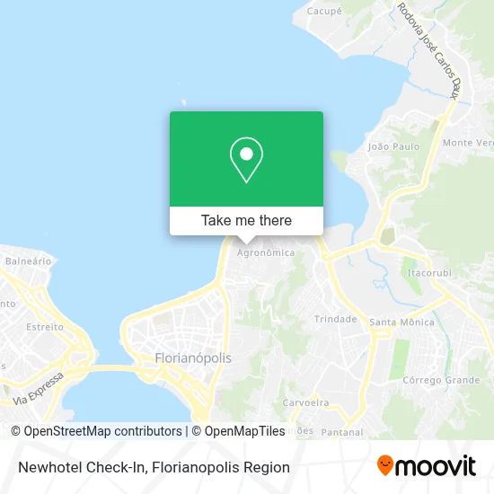 Newhotel Check-In map