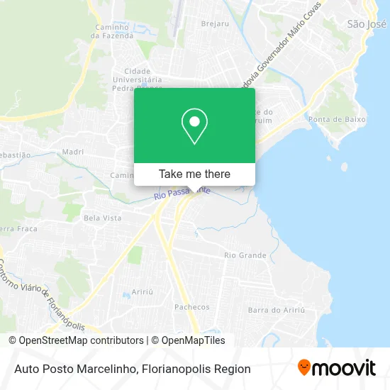 Auto Posto Marcelinho map