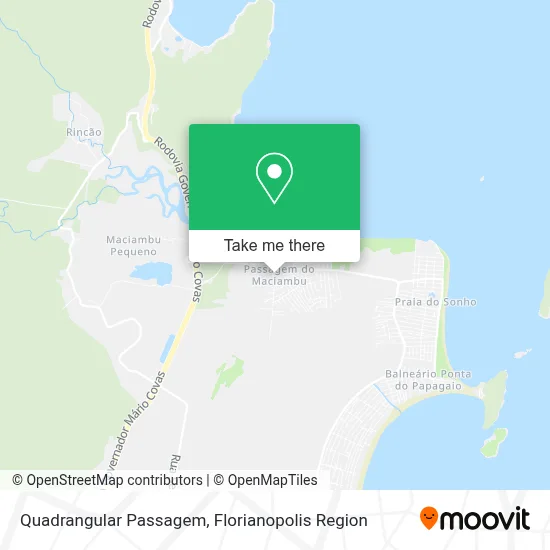 Quadrangular Passagem map