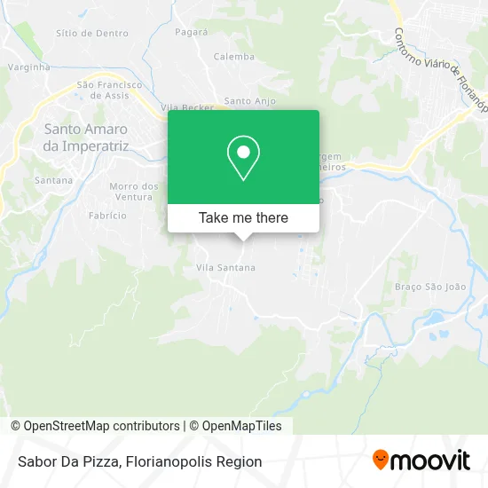 Sabor Da Pizza map