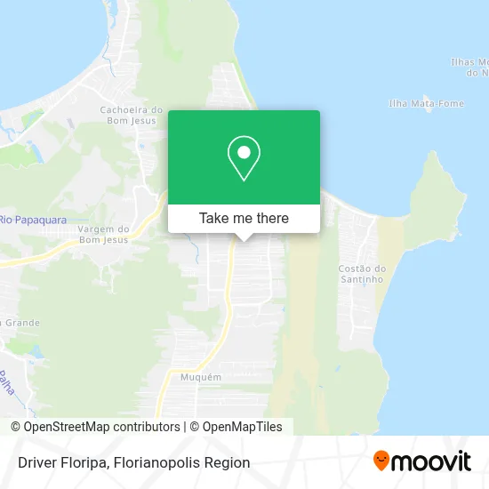 Driver Floripa map