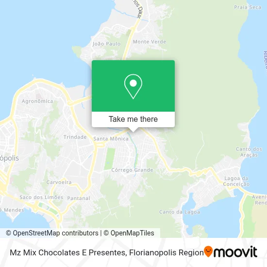Mz Mix Chocolates E Presentes map