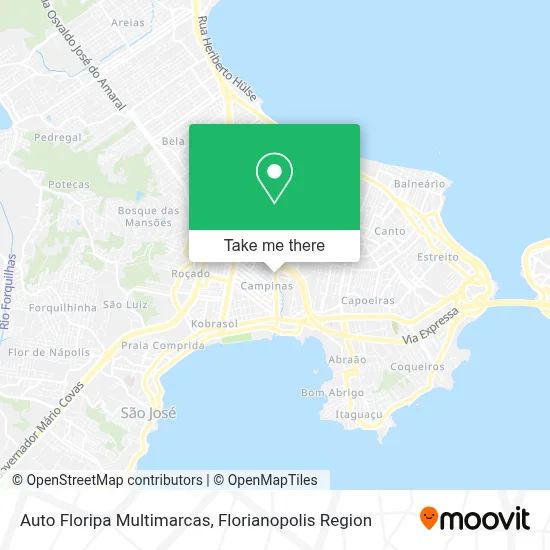 Auto Floripa Multimarcas map