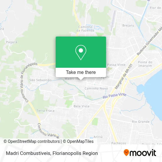 Madri Combustiveis map