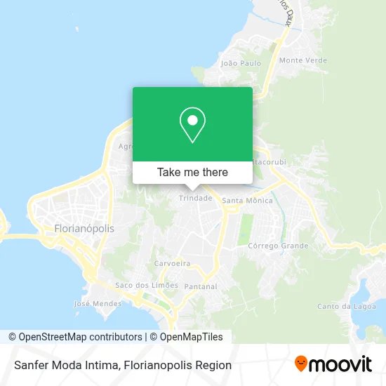 Sanfer Moda Intima map