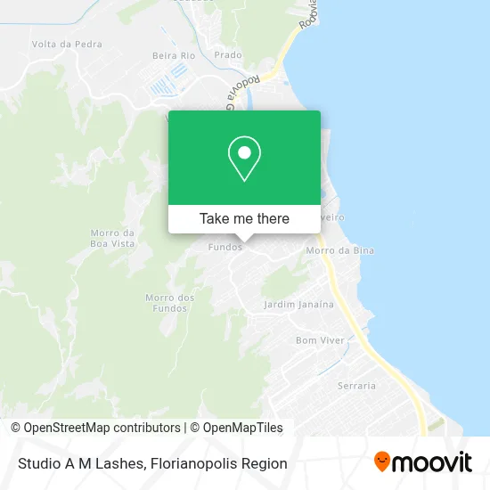 Studio A M Lashes map