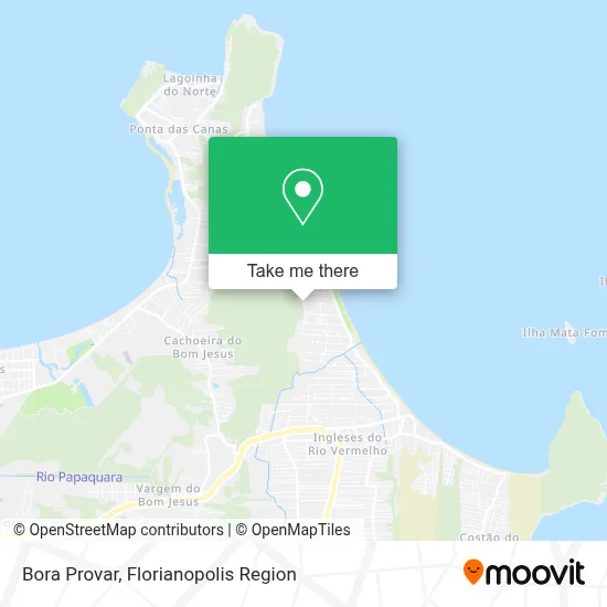 Bora Provar map